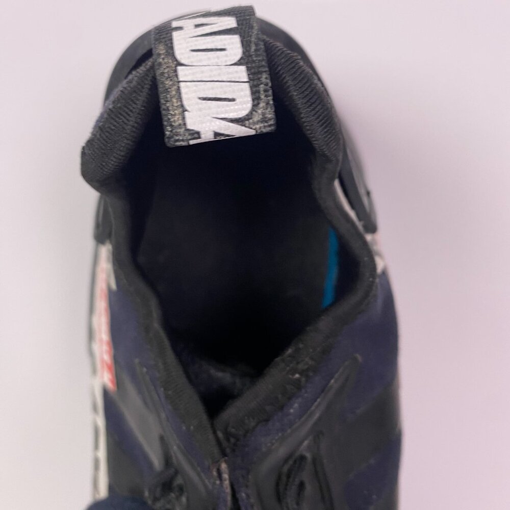 Adidas ZX 2K Boost Bold Logo Graphic Shoes Men's 10.5 Black Originals Sneakers - Picture 12 of 13